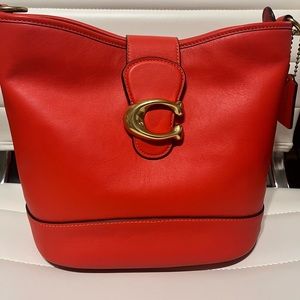 Coach Tali red orange